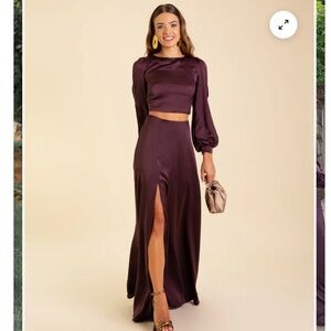 The-Are Two-Piece Set with Slit